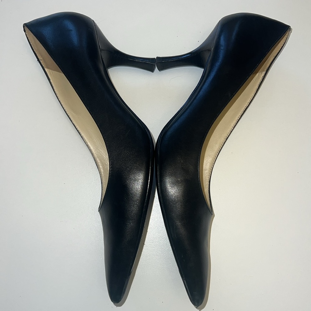 Cole Haan Black Leather Heels Pumps Bundle of 2 size 9.5 and 10 - Picture 10 of 12